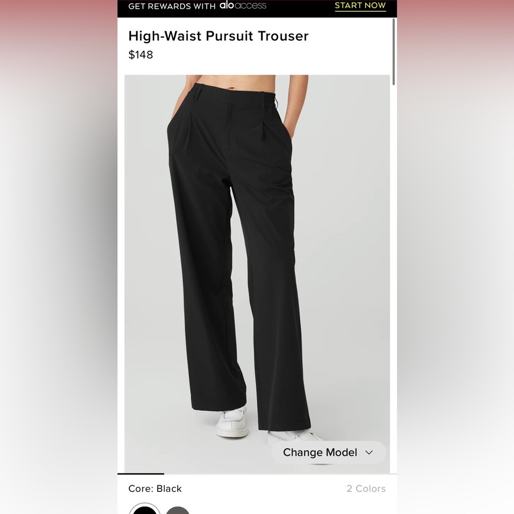 Alo Yoga Pursuit Trousers | Light Brown USW XS